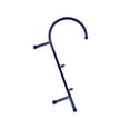 thumbnail image 1 of Thera Cane Massager, Trigger Point Massage Tool Handheld Hook Massager for Back, Neck, Legs, and Shoulders, 1 of 4