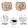 thumbnail image 5 of Toaster Cover 4 Slice, Orange Spring Floral Dustproof Bakeware Oven Protector with Top Hook, Summer Botanical Rustic Daisy Waterproof Small Kitchen Appliance Toasters Dust Cover, 12"x11"x8", 5 of 9