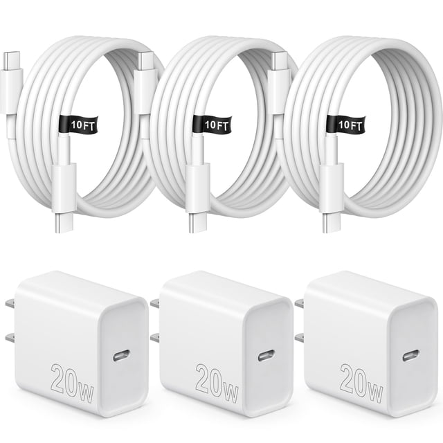 Cargador STAKYCET de carga rápida USB-C de 20 W para iPhone 16/15