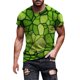thumbnail image 1 of Camiseta con escote de verano a la moda para hombre Patrón de impresión 3D Manga corta Pompotops oipoqjl5781, 1 of 5