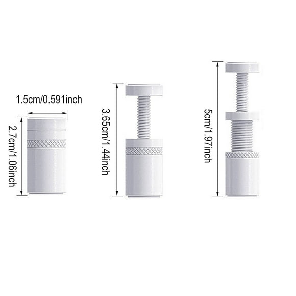 GPUHOLD Aluminum White GPU Holder Support Bracket - Anti-Sag Stand Video Card Holder for Graphics Card Sag Holder Bracket White-2.7cm