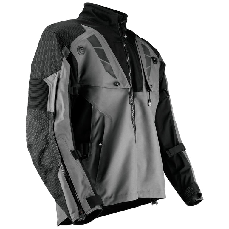 FirstGear Rogue XC Pro Mens Textile Motorcycle Jacket Gray 2XL 