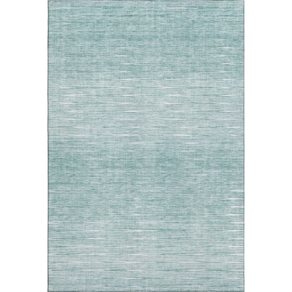 Dalyn Rugs Premium Machine Washable Mayfield AMF800 Aqua 5' x 7'6" Rug