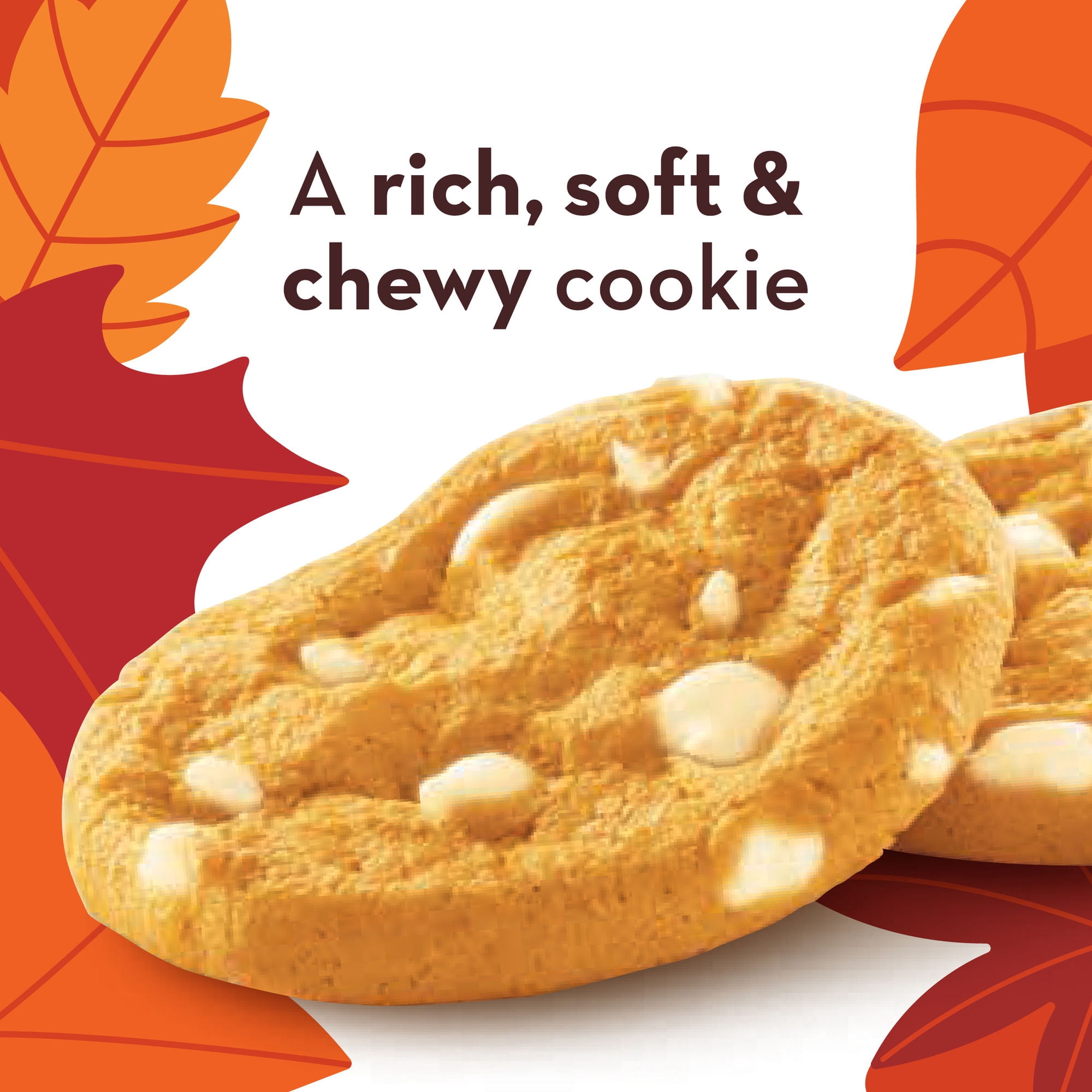 Pepperidge Farm Soft Baked Pumpkin Cheesecake Flavored Cookies, 8.6 oz Bag