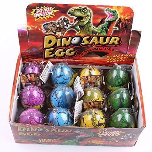 water growing dinosaur egg