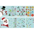 thumbnail image 3 of VEYLIN 118 Pieces Christmas Window Clings with Xmas Snowflakes Decals Removable PVC Staic Stickers for Christmas Window Display(8 Sheets), 3 of 5