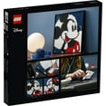 thumbnail image 3 of LEGO Art Disney’s Mickey Mouse 31202 Wall Decor Set for Adults Who Love Crafts (2,658 Pieces), 3 of 10