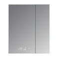 thumbnail image 2 of Lexora LS3036LEDMC 36 x 30 in. Savera LED Medicine Cabinet with Defogger, Black, 2 of 6