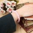 thumbnail image 2 of Pulsera de piedra de cristal curativo Natural, pulsera elástica con cuentas de piedras preciosas redondas, pulseras elásticas, equilibrio de Chakra Reiki para hombres y mujeres TUNC Sencillez, 2 of 5