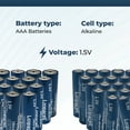thumbnail image 2 of Loopacell Piles Alcalines AAA 1,5 V (Lot de 24), 2 of 4