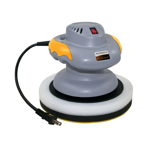 AutoSpa 10" Orbital Car Suerface Polisher with Bonus Bonnets, 94001ASWDI