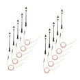 thumbnail image 2 of Paquete luces de ferrocarril de 8,8 cm a , LED, 12 V, lámpara de de arena en miniatura, accesorio de arquitectura de paisa blanco Hugo Lámpara de tren ferroviario, 2 of 10
