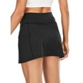 thumbnail image 7 of KingShop Women Athletic Skirt Inner Shorts Active Elastic Sports Tennis Running Golf Skorts with Pockets, 7 of 7