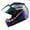 Shark Blue, variant on WOW Motorcycle Full Face Helmet Street Bike BMX MX Youth Kids HKY-B15 Spider Red