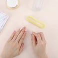 thumbnail image 3 of Unique Bargains Round Head Multifunctional Nail File Yellow Clear 1 Pc, 3 of 6