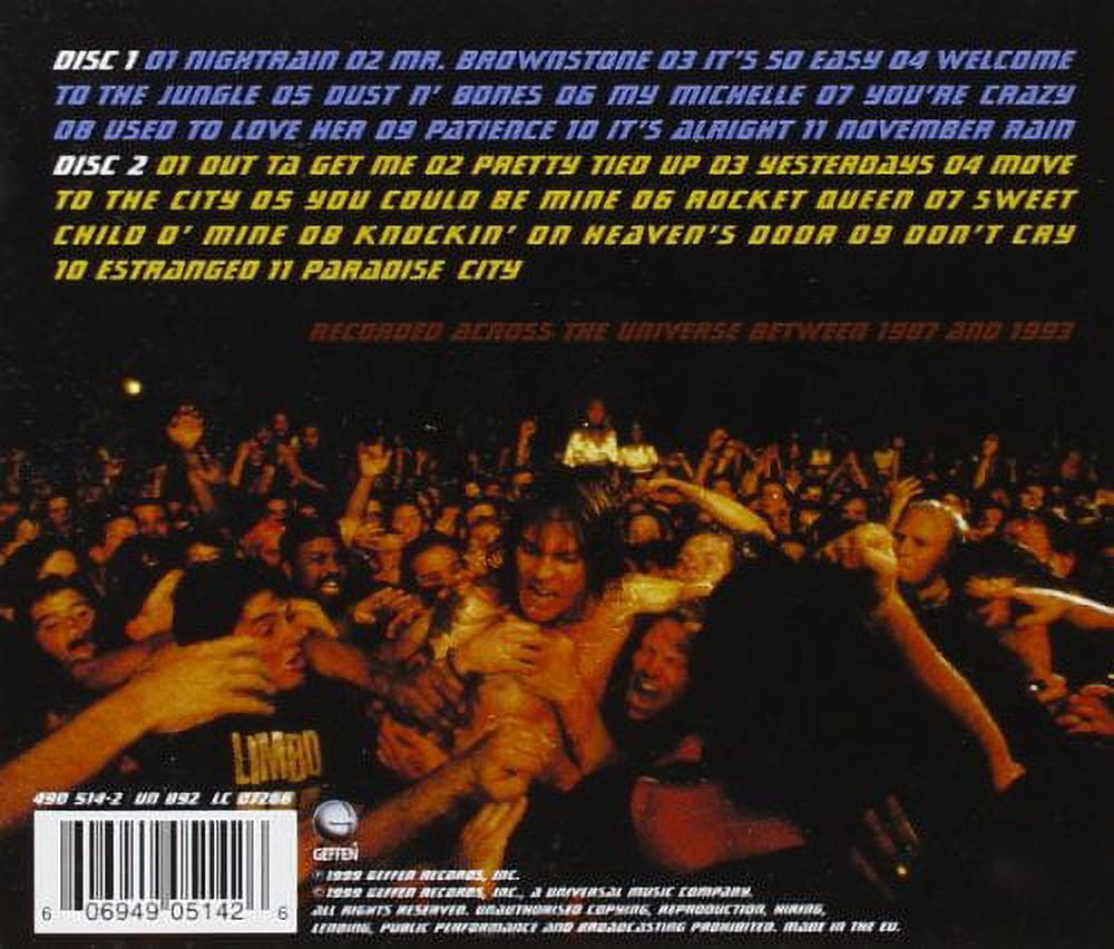 Guns N' Roses Live Era '87-'93 レコード lp盤 Guns N' Roses – Live Era '87-'93 – 3 x Vinyl (Album