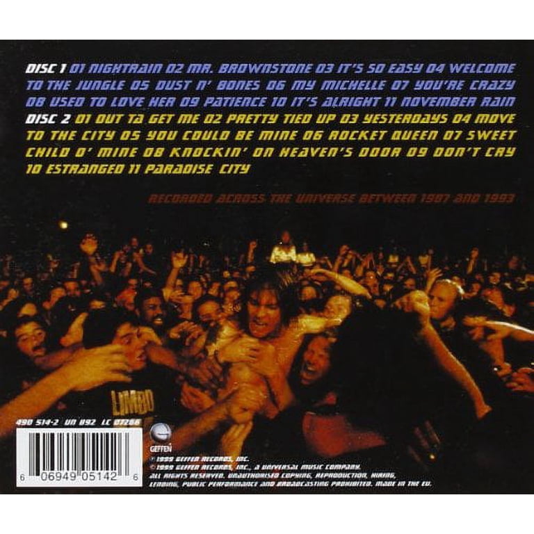 Guns N' Roses - Live Era 87-93 - Music & Performance - CD