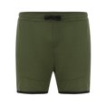 thumbnail image 2 of Abcnature Men's Athletic Shorts, Sports Gym Running Short Pants, Men Solid Breathable Three-point Beach Shorts, Sports Elasticated Lace-up Trousers, Cargo Casual Hiking Shorts Green 3XL, 2 of 4