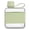 Green, variant on 320ml Slim Flat Pocket Water Bottle With Carry Handle Anti-Slip Silicone Sleeve Leak Proof Screw Lid Portable Travel Drinking Bottle