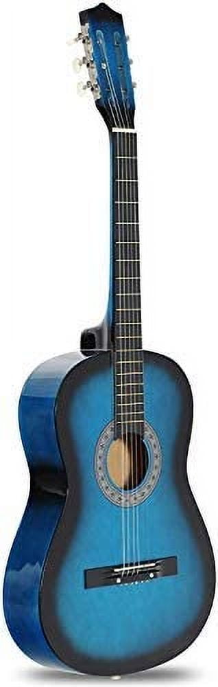 ANHXN  Acoustic Guitar w/Gig Bag Strap Pitch Pipe Extra Strings Set Pick for Kids Beginners Starter Youths Students Right-handed