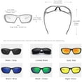 thumbnail image 5 of KINGSEVEN Cycling Sunglasses UV400 Protection, 5 of 6