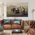 thumbnail image 3 of The Gleaners Bread By Jean-Francois Millet Prints Poster Picture Print Wall Art Poster Painting Canvas Posters Artworks Gift Room Aesthetic 08x12inch(20x30cm), 3 of 6