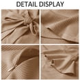 thumbnail image 4 of Vestido mini ajustado de manga larga para mujer Vestidos de otoño, Vestido mini elegante, regalo para mujer, 4 of 7