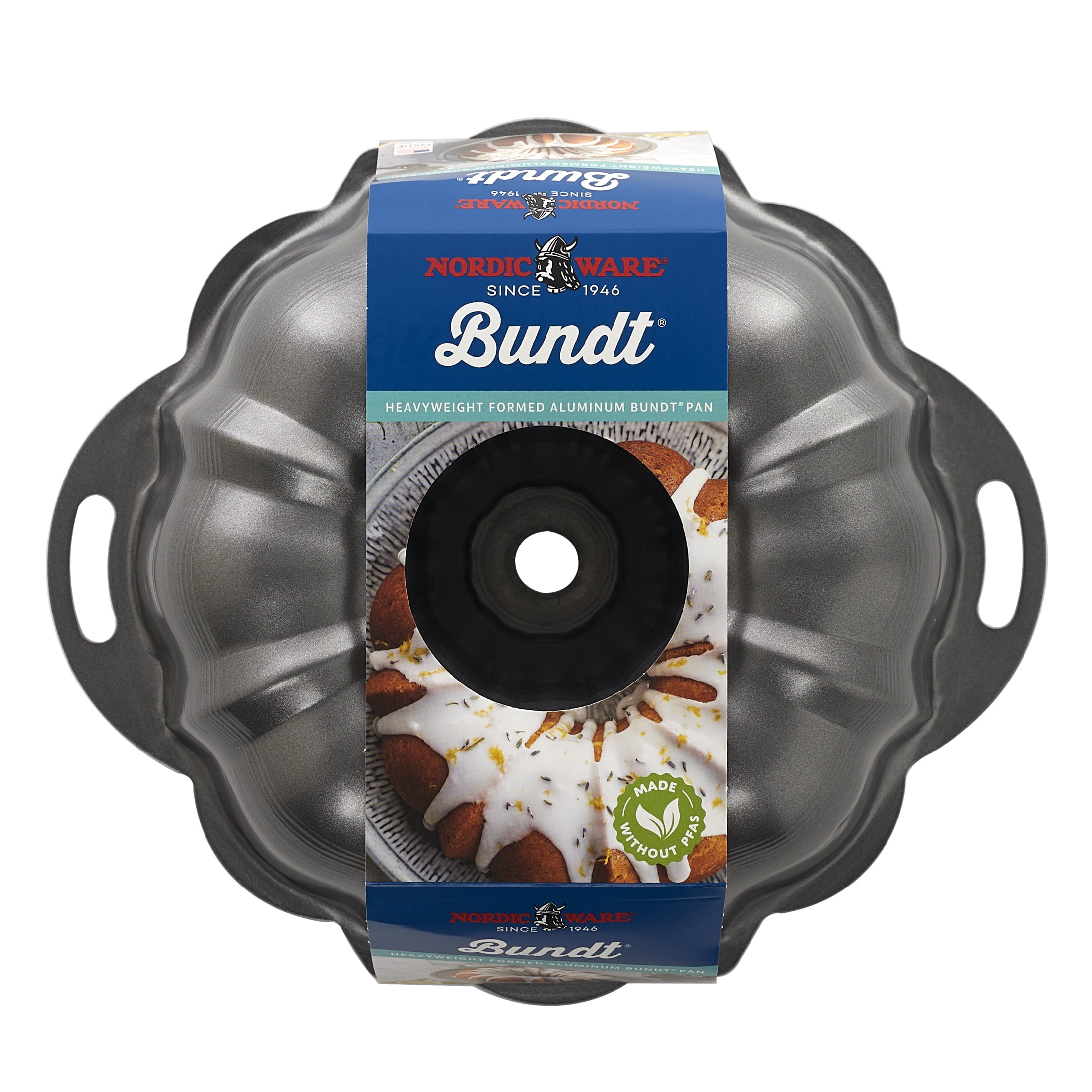 Nordic Ware Proform 12 Cup Nonstick Formed Aluminum Bundt Cake Pan
