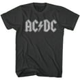 thumbnail image 1 of AC/DC Hard Rock Band Music Group Grey Logo Adult American Classics T-Shirt Tee, 1 of 2