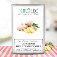 thumbnail image 1 of PUROLEO Ginger Essential Oil 128 Fl Oz/3785 ML (Made In Canada) Pure, Natural and Authentic Aromatherapy Oil for Diffuser, Massage and DIY Blends - Soothes, Calms and Energizes, 1 of 5