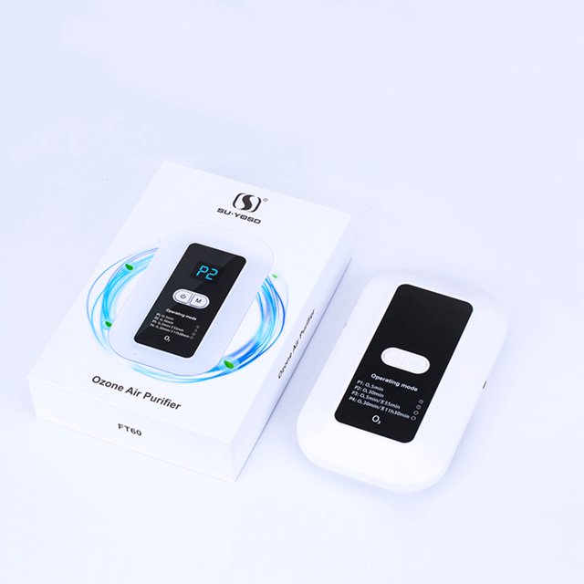 Purificador de aire Ambientador Limpiador desodorante Generador de ozono para el hogar Cocina (FT60)