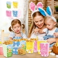 thumbnail image 1 of Decoraciones de Pascua, regalos de Pascua, adornos de Pascua, 8 cajas de palomitas de maíz de Pascua, cajas de dulces, huevos, conejos, cajas de bocadillos, productos de decoración navideña de cartón, 1 of 6