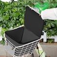 thumbnail image 4 of Mosiee Bicycle Basket Inner Bag Rainproof Rustproof Sturdy Cycle Basket Liner For Convenient Storage Carrying Cycling Accessories, 4 of 8
