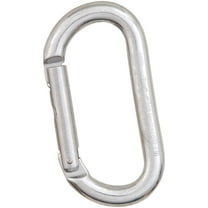 Kong Kong Oval Carabiners - Secure Keylock Design, Polished Finish