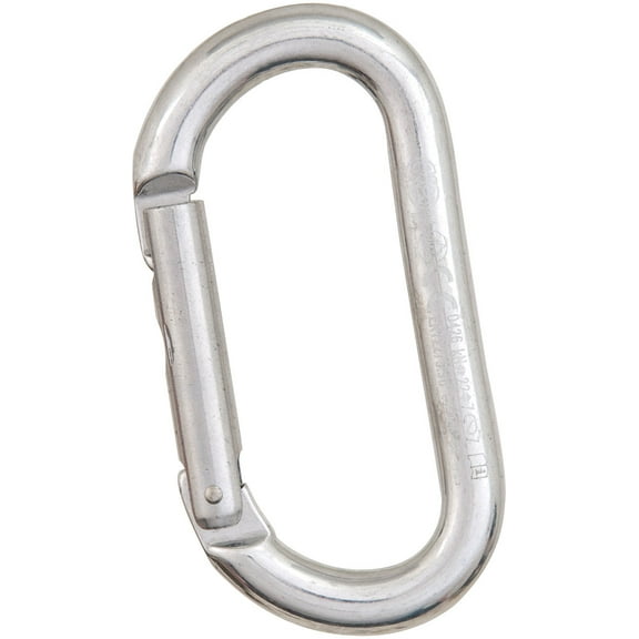 Kong Kong Oval Carabiners - Secure Keylock Design, Polished Finish