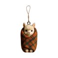 thumbnail image 2 of AOMXGD Plaid Blanket Themed Acrylic Christmas Hanging Ornament, Festive Tree & Wall Pendant For Seasonal Display & Gifting, 2 of 6