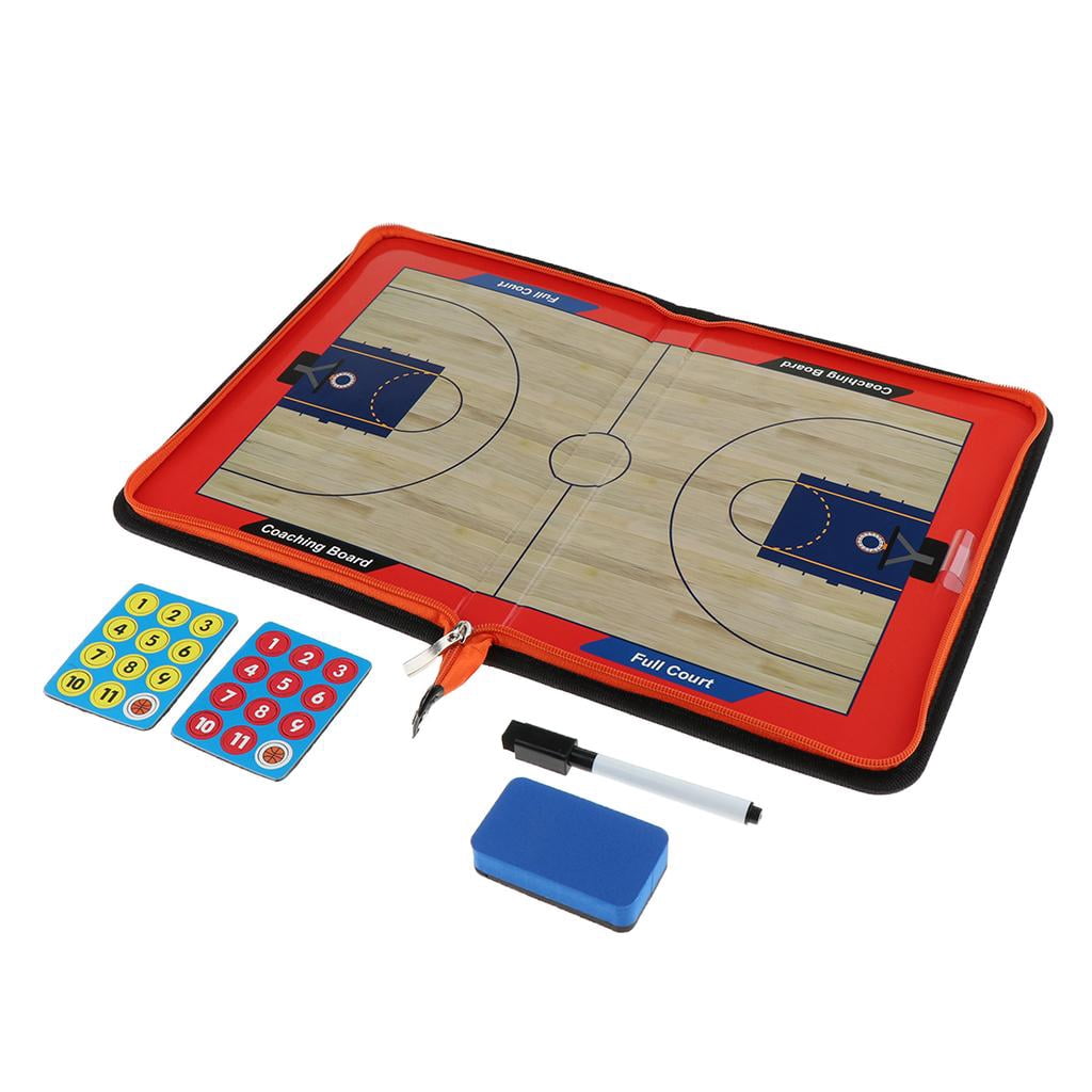 Basketball  Strategy Training Clipboards With Fold Size: 28.2x20cm/Unfold Size: 42x28.2cm
