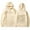 Khaki-c, variant on 2025 Puawkoer Hooded sweater 1PC Top Winter Clothes for Women Womens Oversized Hoodie Woman Clothes White Fox Hoodie Clothes for Women Women's Letter Graphic Hoodies Oversized Pullover Tops Casual L