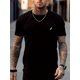 thumbnail image 2 of [Opción popular] Camiseta casual de verano para hombre con diseño de estampado único: algodón suave, corte elástico, cuello redondo, no transparente, ideal para uso diario, vacaciones y ocio., 2 of 9