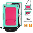 thumbnail image 3 of FIEWESEY for Samsung Galaxy Tab A8 Case, Heavy-Duty Shock-Resistant Kids Friendly Protective case(with Stand) for Samsung Galaxy Tab A8 10.5 inch 2022 Release (Model: SM-X200/X205/X207) (Green/Pink), 3 of 6