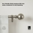 thumbnail image 5 of Umbra Bolas 1" Expandable Curtain Rod 72-144", 5 of 10