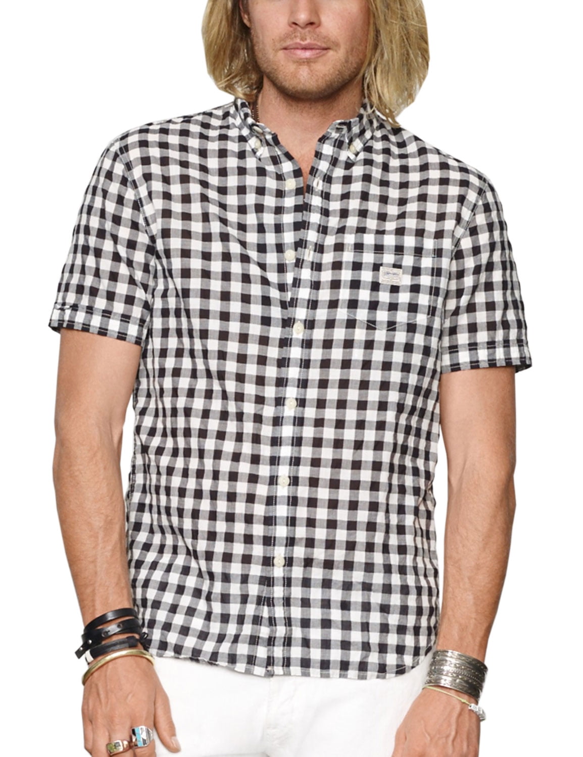 ralph lauren denim shirt short sleeve