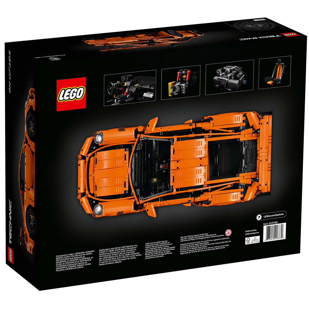 metan St Scorch LEGO Technic Porsche 911 GT3 RS 42056 (2,704 Pieces) - Walmart.com