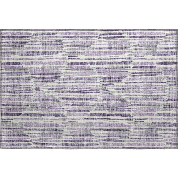 Dalyn Rugs Premium Machine Washable Mayfield AMF739 Purple 1'8" x 2'6" Rug