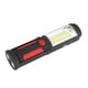 thumbnail image 1 of Linterna LED COB recargable de 3 W, luz de trabajo de emergencia para camping con soporte magnético, color rojo, 1 of 14