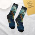 thumbnail image 4 of Goofa Surfing Turtle Pattern Children's Crew Socks, Kids' Daily Wear and Sports Socks, Breathable Socks, Sports Socks, Moisture-Wicking Socks for Children, 4 of 6