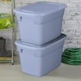 thumbnail image 2 of Sterilite 38 Liter Tote - Blue, 2 of 3