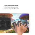 thumbnail image 5 of Hirioo Cute Mushroom Town for Mouse Pad ,Anti-Slip Base, Durable Stitched Edges, Perfect for Gaming, Office, and Home Use,16x35.5in, 5 of 9