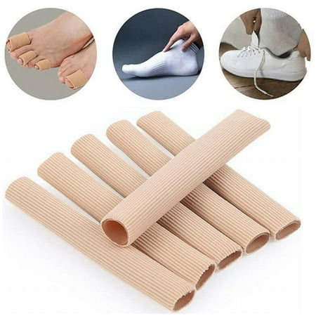 Gel Toe Protector Tube Bandage Finger Protection Pain Relief Foot Separators
