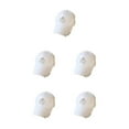 thumbnail image 2 of kurtrusly Hip Hop Baseball Cap With Ring Decor For Stylish Look Ring Baseball Cotton Hat Classic Beach Breathable Match Style Semi-ring White 5Set, 2 of 6